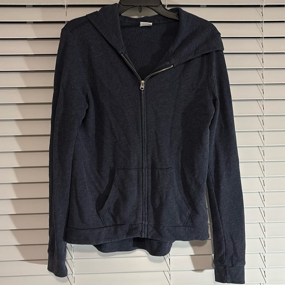 Abercrombie & Fitch Blue Medium Zip-Up Casual Jacket.
